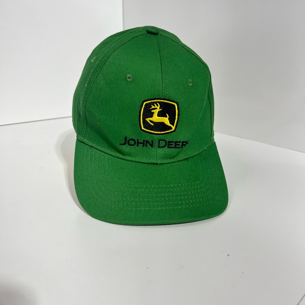 John Deere Owner's Edition Hat Cap Farm Tractor Strap Nothing Runs Like A Deere